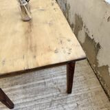 Table de ferme en pin, 1950