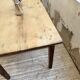 1950s pine farmhouse table 220cm