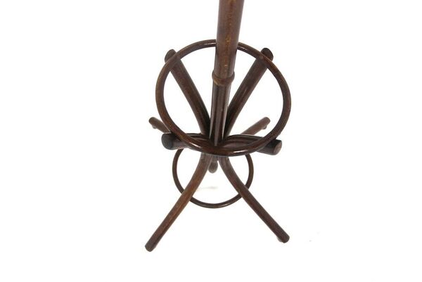 Porte-manteau perroquet en hêtre, Suède, 1960