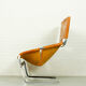 Pierre Paulin F444 in natural leather, The Netherlands, 1963