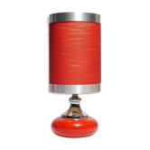 Lampe de chevet rouge