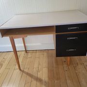 Bureau pieds compas vers1970