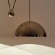 Adjustable Double Posa40 Nickel Plated Pendant Lamp by Florian Schulz