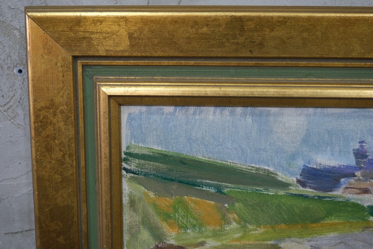 Anders A. Jonsson, Swedish landscape painting,  Oil on Canvas