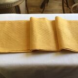 Yellow hemp tablecloth 65cmx100cm