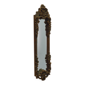 Mirror in a wooden frame, Italian design, 1960s, manufactured in Italy