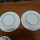 Duo tasses et sous-tasses en porcelaine Vieux Paris XIX ème