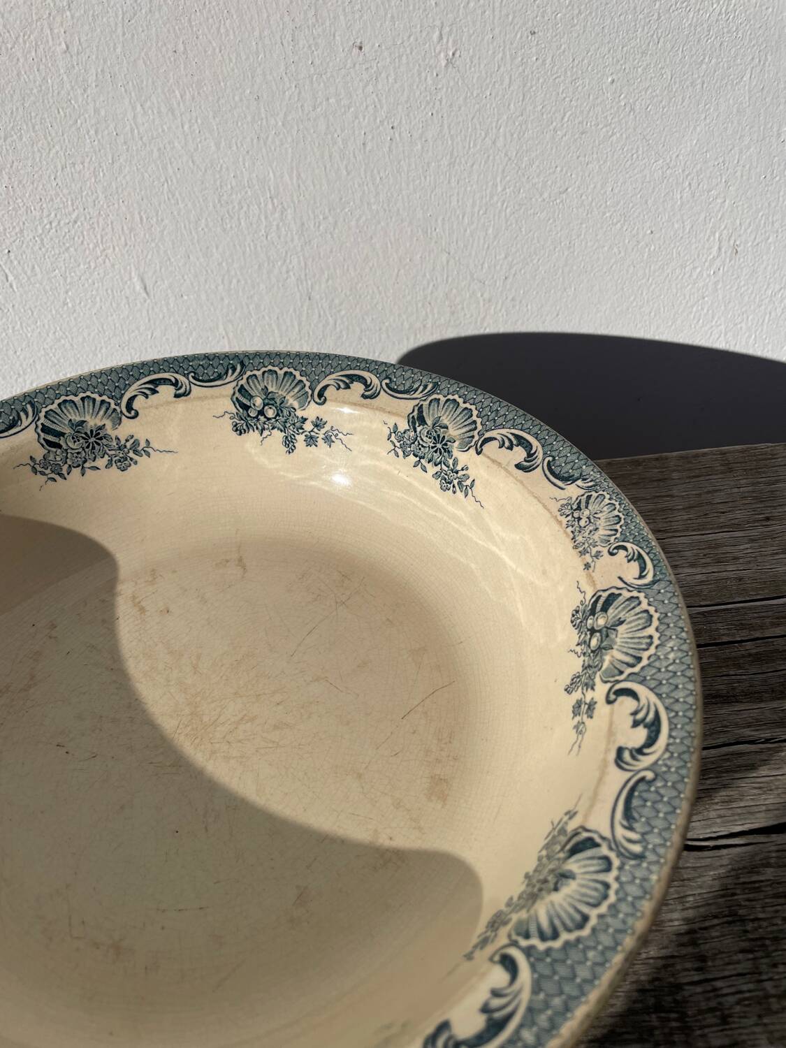 Iron earth salad bowl Moulin des loups