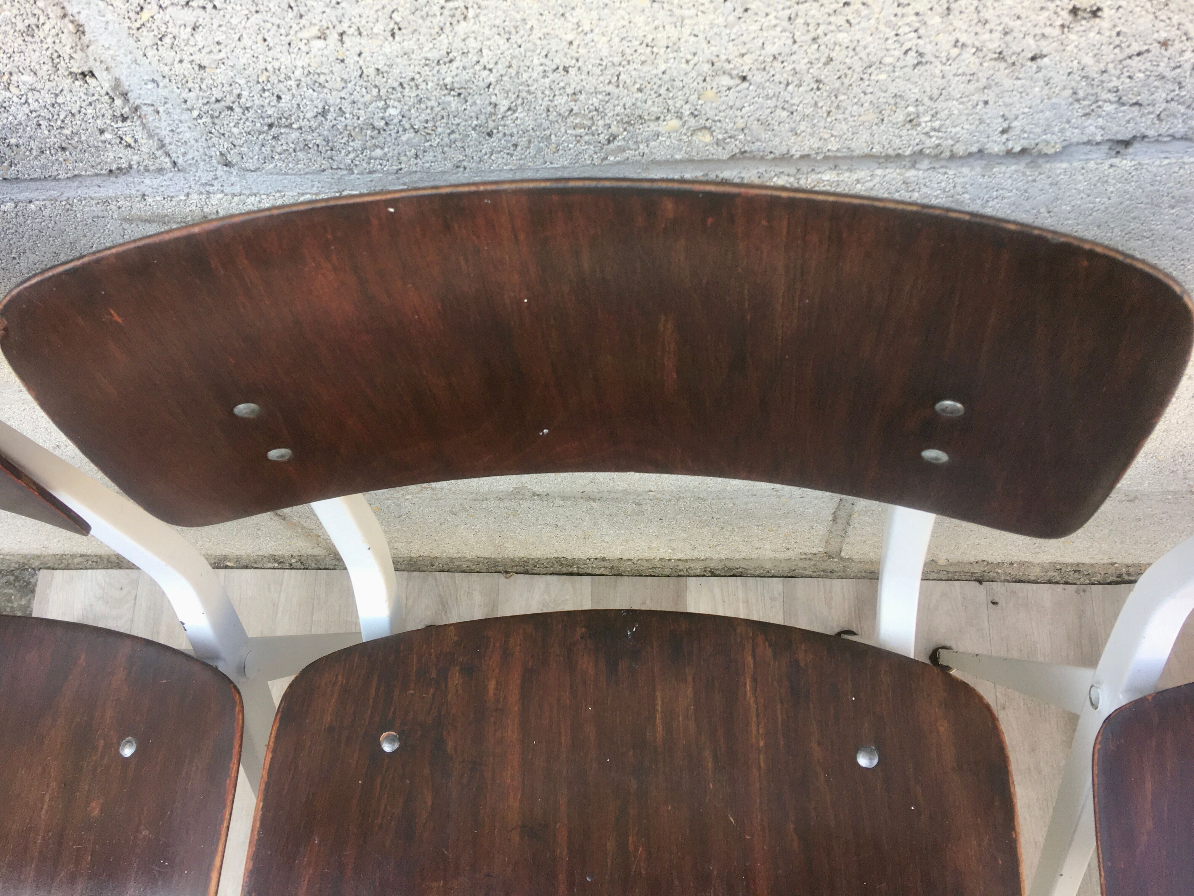 ♻️Set of 4 chairs Vintage and design Marko Kooistra