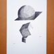 "Matrice" encre de chine sur papier