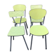 Yellow formica chairs