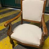 Restoration period armchair with crosses