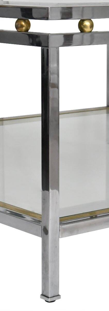 1970s square coffee table