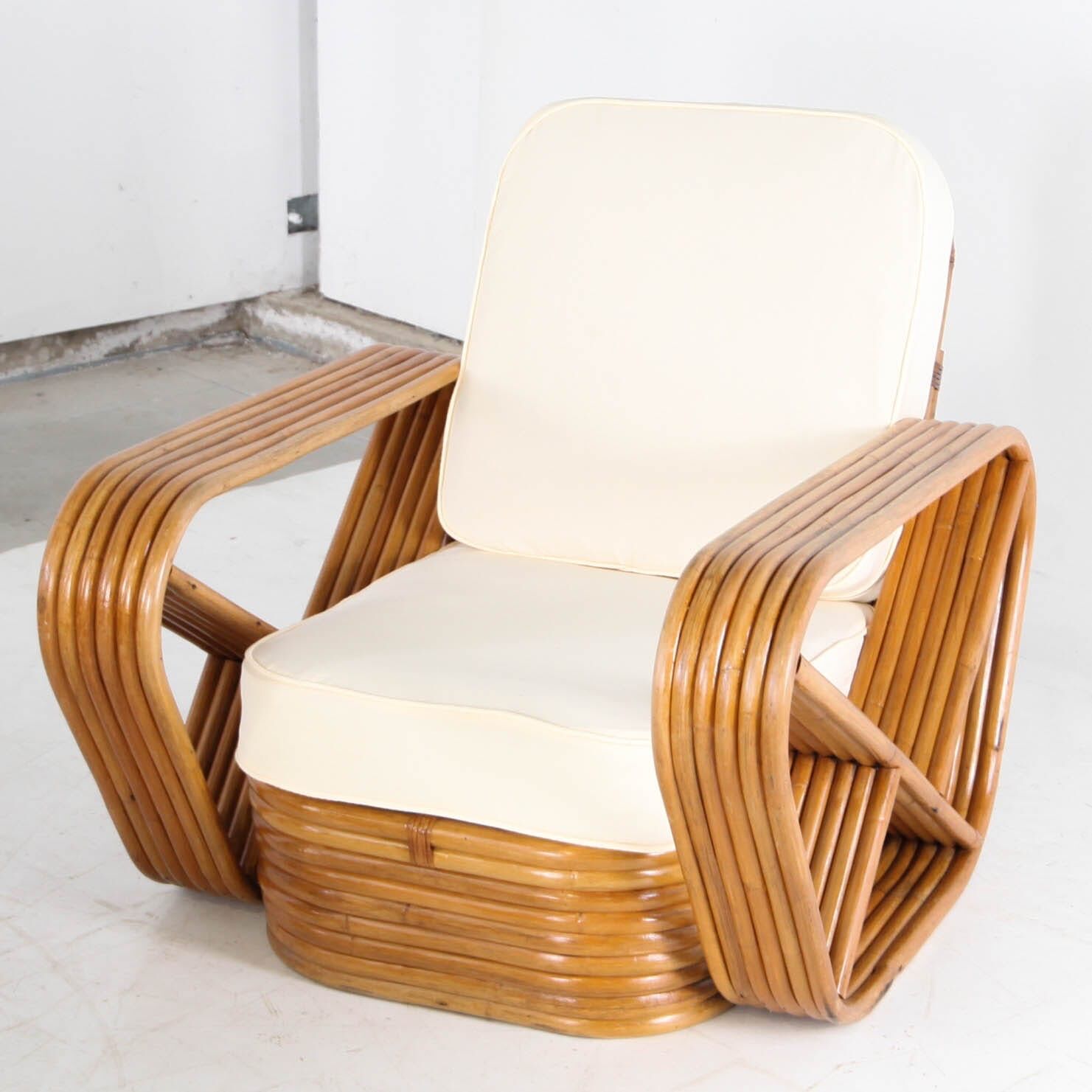 Salon en rotin de Paul Frankl