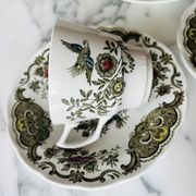 6 tasses à thé et soucoupes Ridgway Staffordshire Windsor