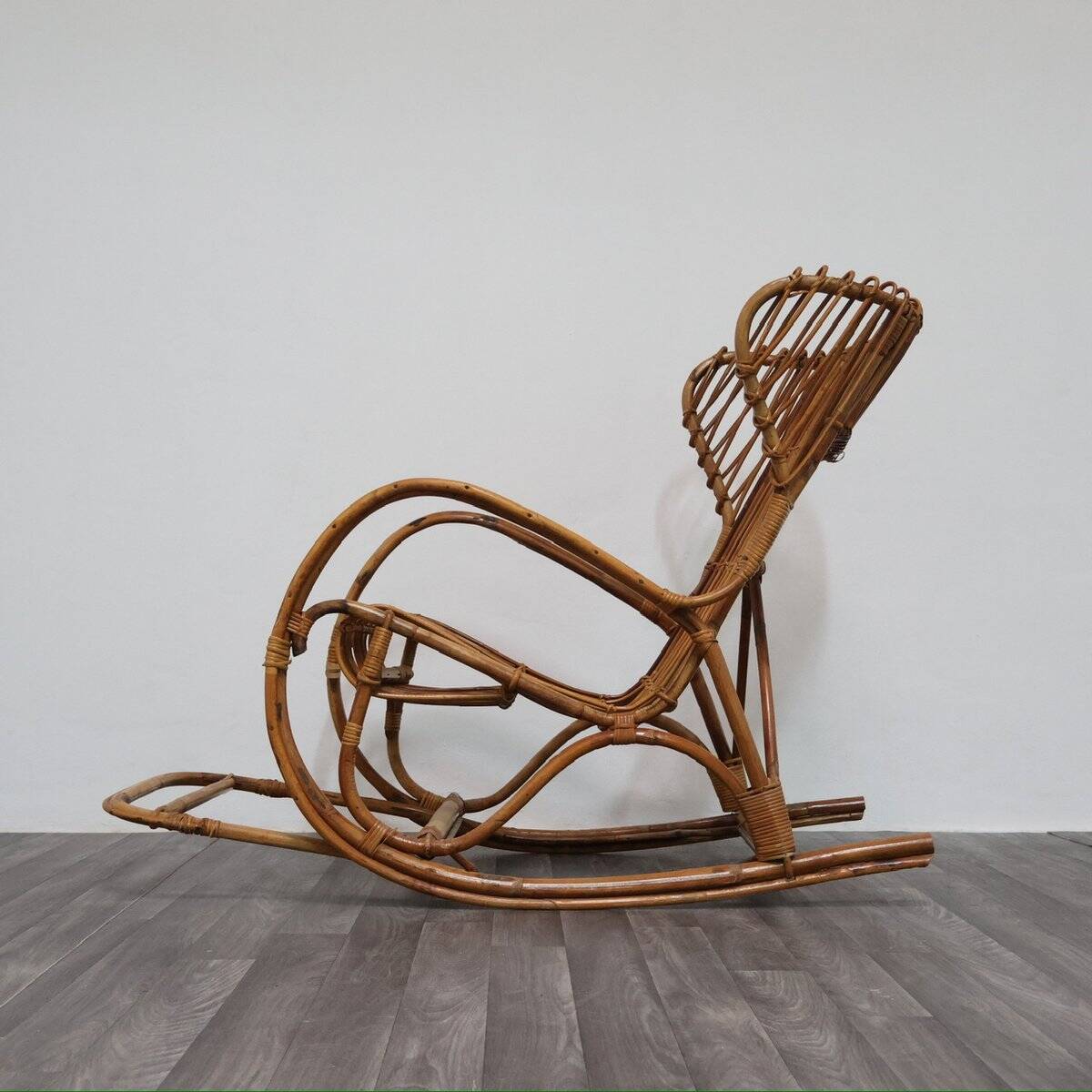 French Modern Rocking Chair, 1960s