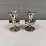 A set of small candlesticks from Danish E. J. Design around 1970.