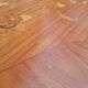 Table basse style Louis XV en bois de rose