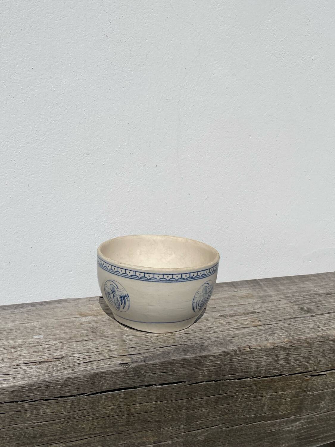 Ceramic salad bowl, Singapore 1970