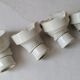 Art deco wall lamp in glass and porcelain