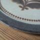 Assiette en grès West Germany