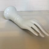 White hand vertical or horizontal soliflore ring