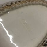 Vintage Spanish ceramic basket dish