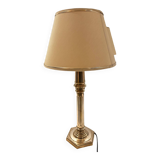 XL lamp in bronze and brass