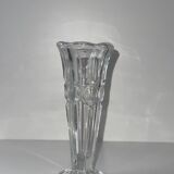 Small classic glass vase soliflore H16