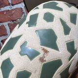 Ceramic lamp signed D