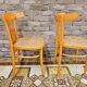 Pair of chairs bistrot 1960s vintage