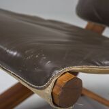 French S46 Dromadaire Chair by Pierre Chapo for Ebenisterie Seltz, 1970s