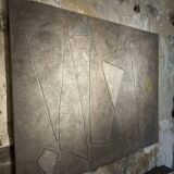 Georges Ferrato - Brutalist painting Cement on canvas