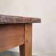 Antique French cherry wood dining table, early 20th century