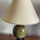 Lampe en marbre vert