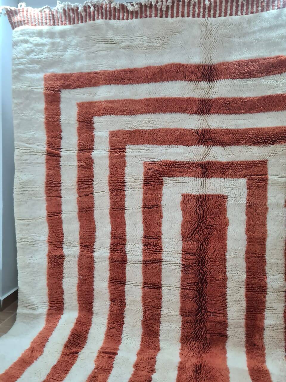 Mrirt rug in pure wool, handmade - 300 X 200 CM