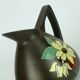 mid century 1950s marei keramik VASE with floral decor model 48 19