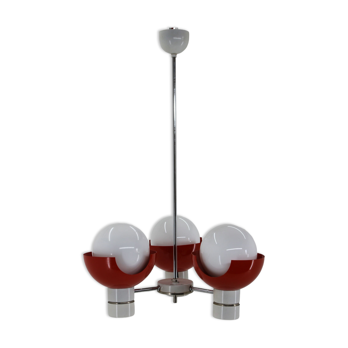 Space Age Chandelier by Napako, Czechoslovakia, 1970s