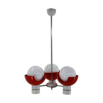 Space Age Chandelier by Napako, Czechoslovakia, 1970s