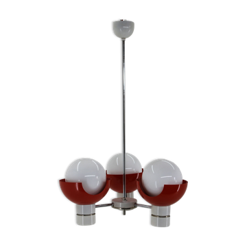 Space Age Chandelier by Napako, Czechoslovakia, 1970s