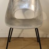 Aluminium chair, "Tulip" model, by Pierre Guariche, Steiner edition, 1960