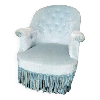 Fauteuil crapaud vintage