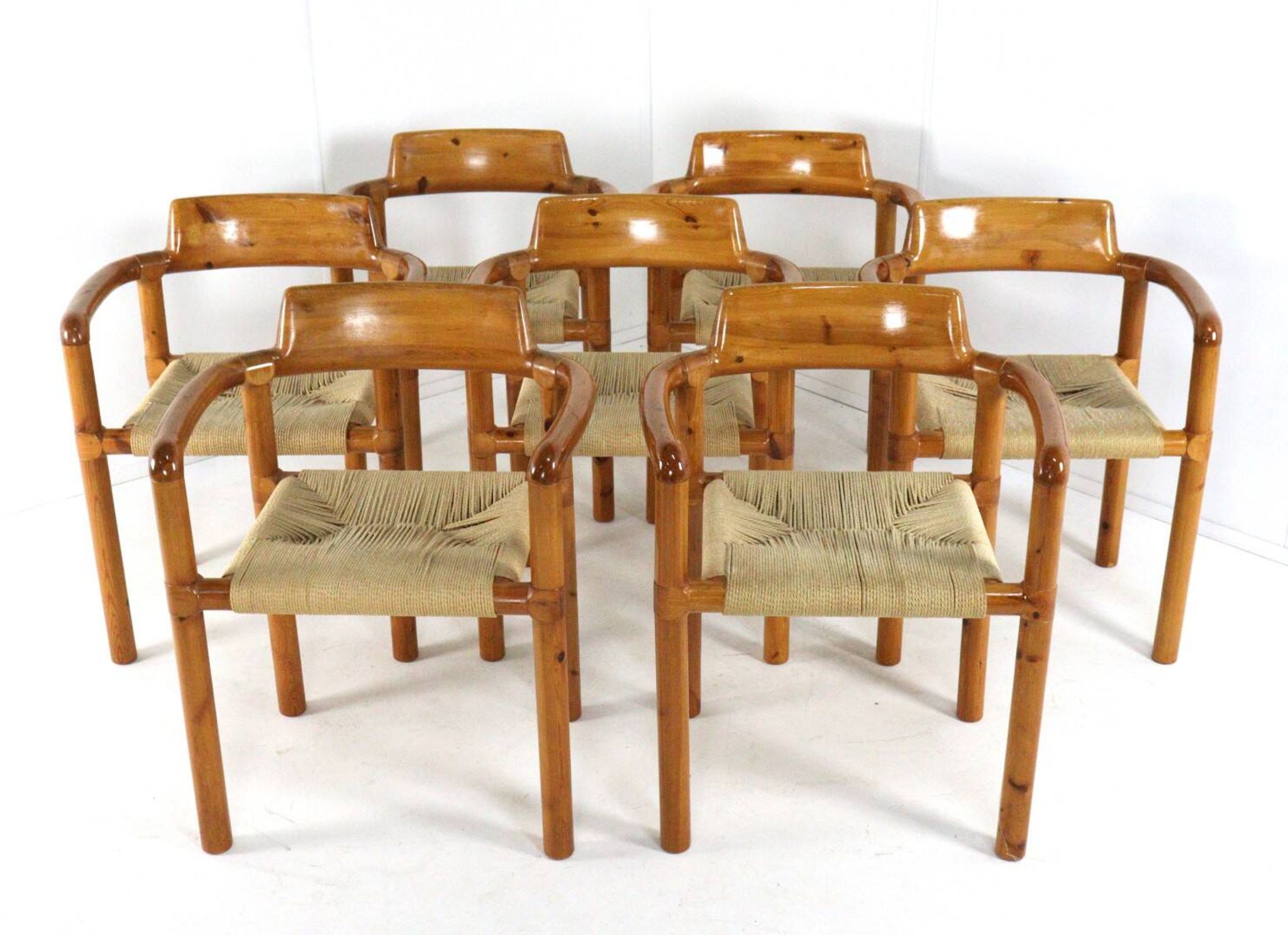 Ensemble de 7 chaises de salle à manger