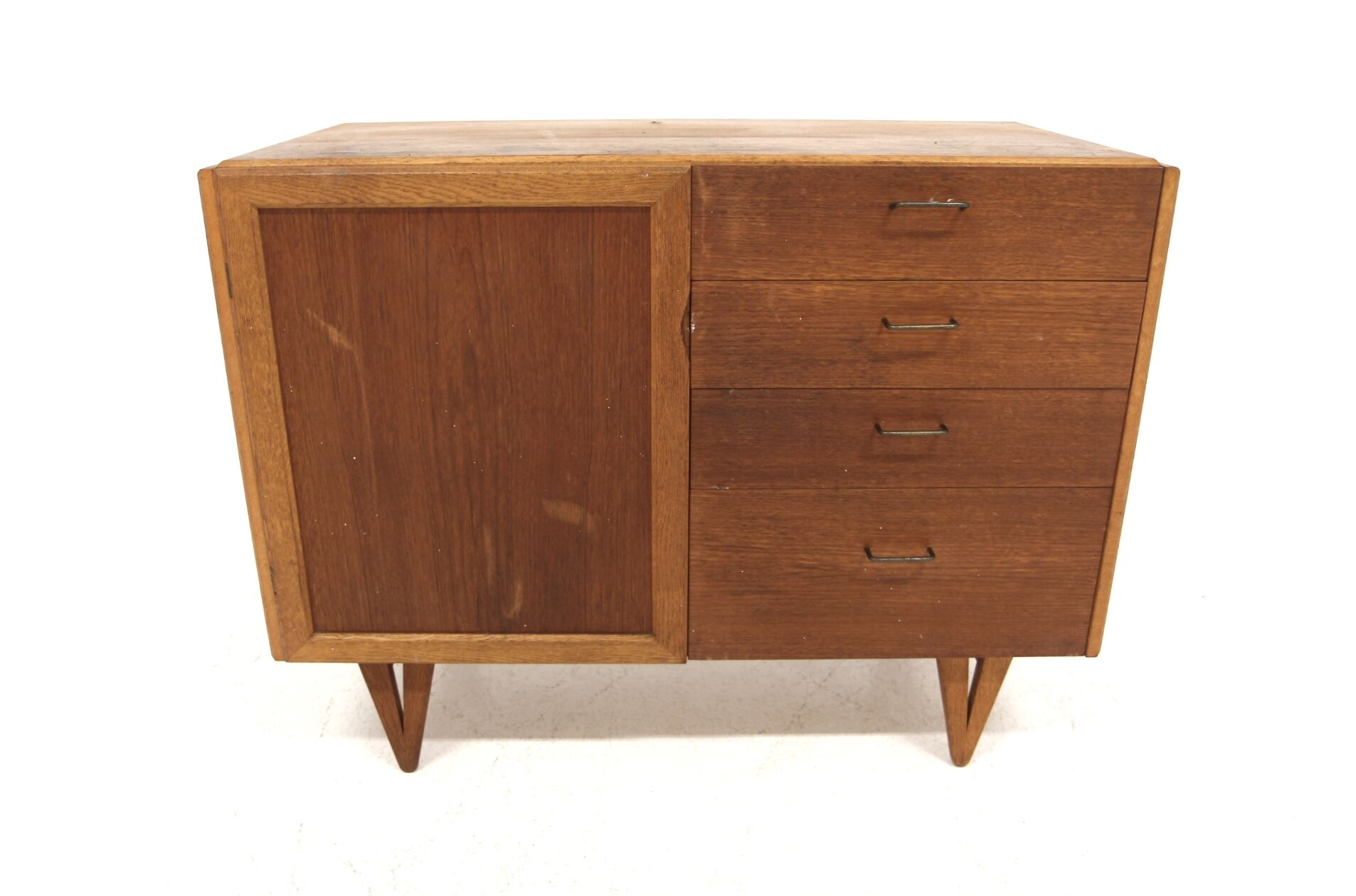 Scandinavian teak chest of drawers "Modul", Bengt Ruda for Möble-IKÉA, Sweden, 1960