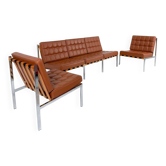 Banquette et fauteuils vintage