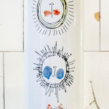 Brass ashtray decorated Italy 50s