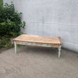 Low farmhouse table