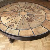 Table basse Roger Capron, années 1970