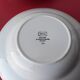 Set of six mismatched antique soup plates