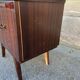 Chevet table de nuit design 1960 vintage scandinave pieds compas